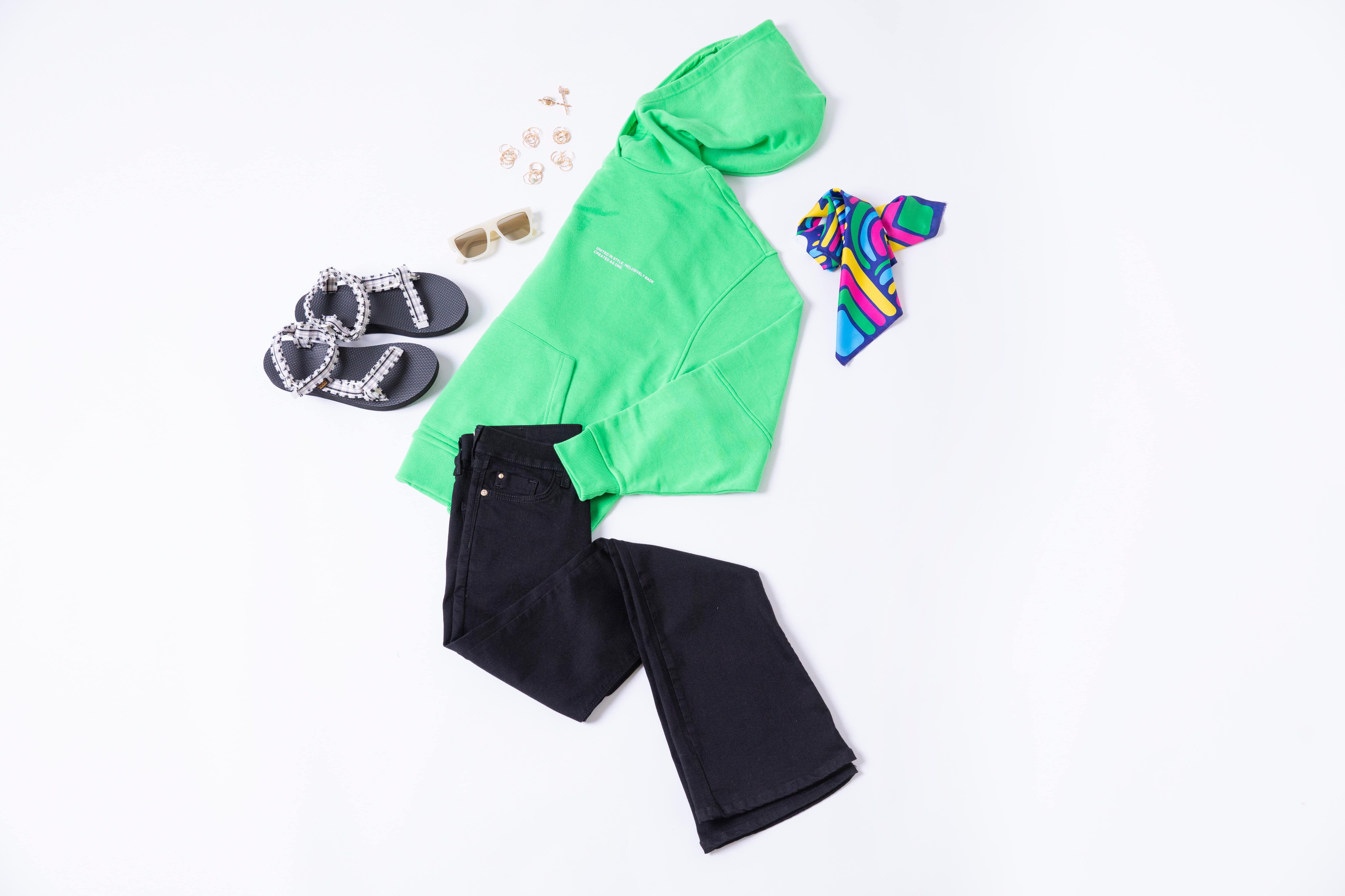 Candice Brathwaite's Beyond Now Edit Capsule Colleciton Look 4 x Oxford Street