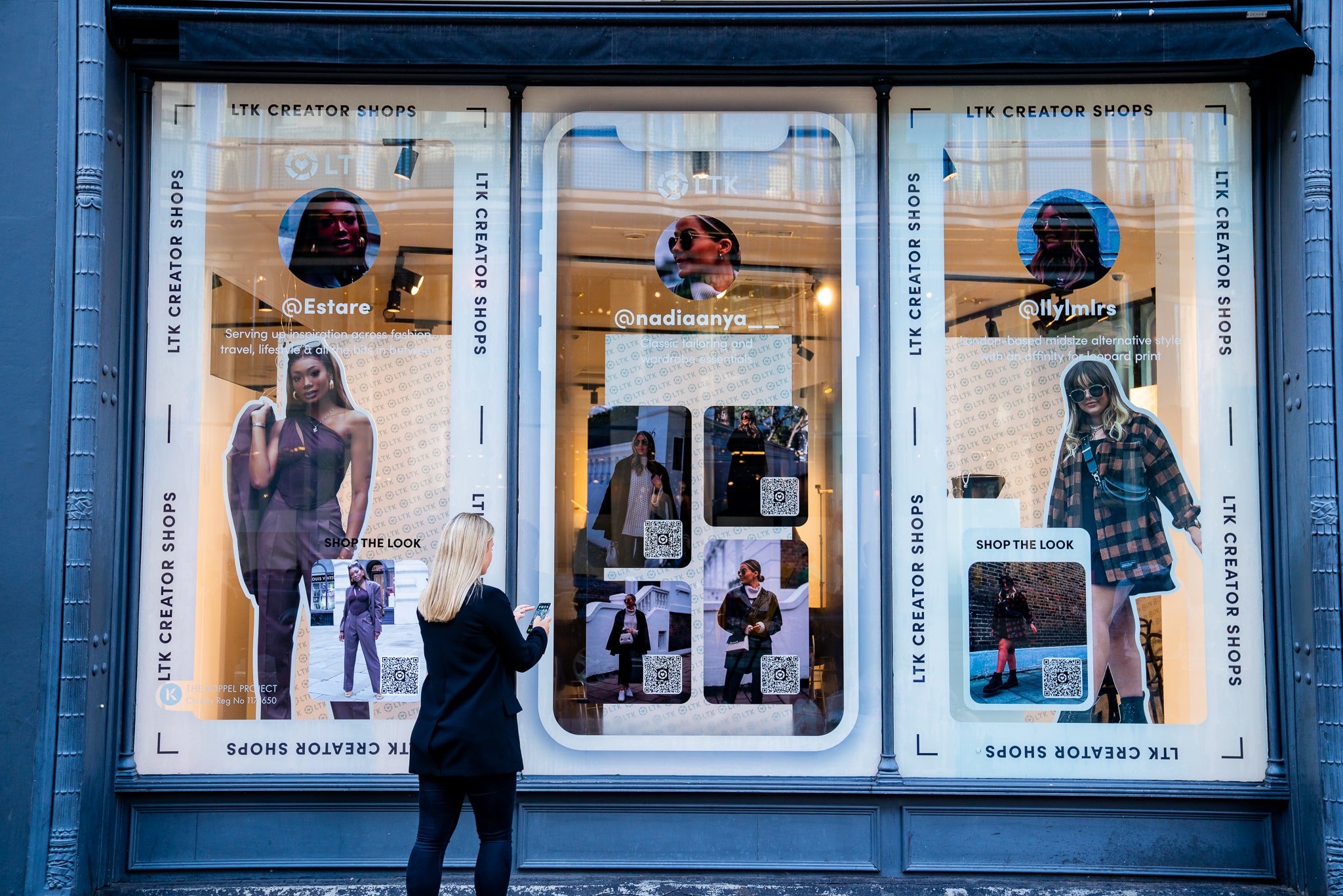 LTL Creator Shop pop-up space in Oxford Street. Ph. LTK