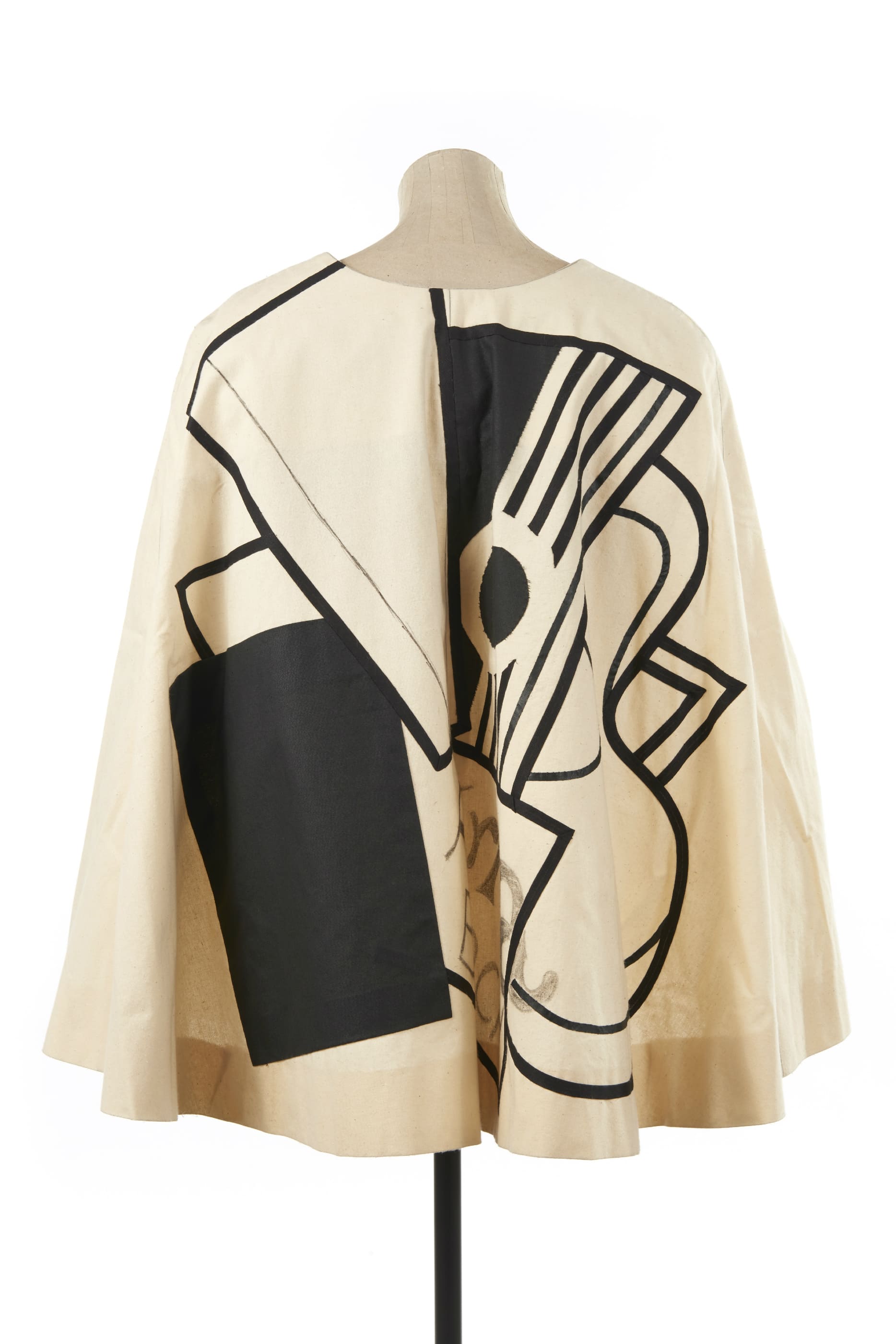 Yves Saint Laurent - Toile dune cape Hommage à George Braque