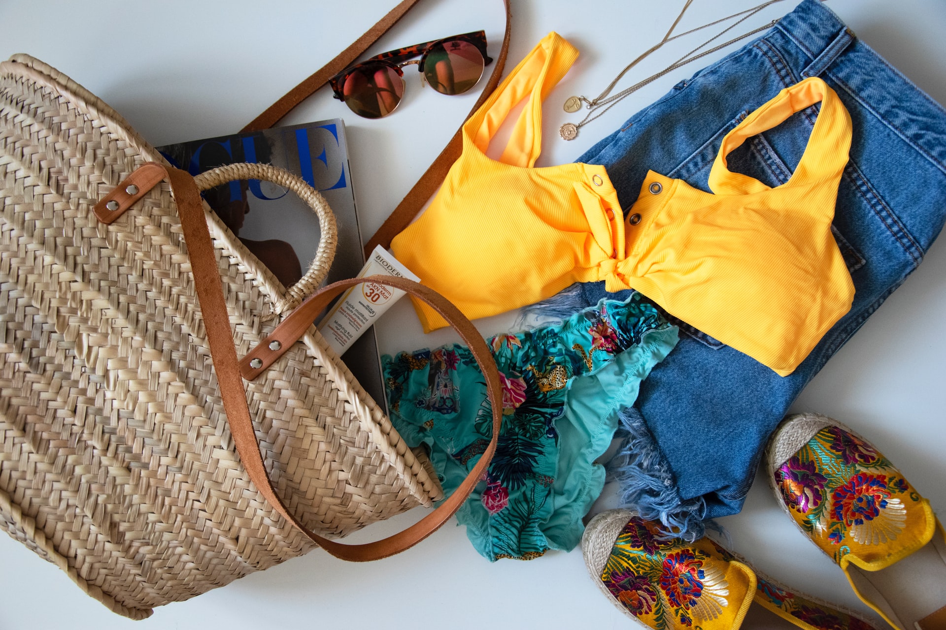 Summer outfit and accessories