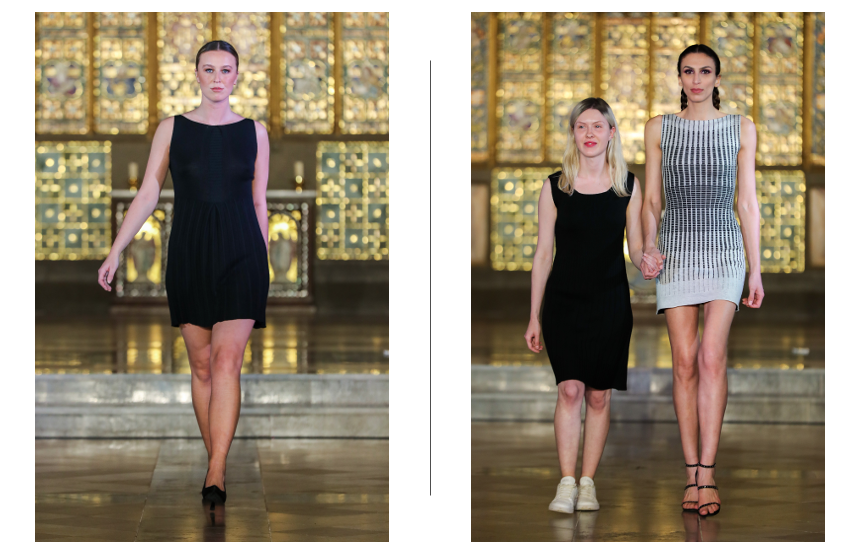 Milenia Sayad aw 22 at London Fashion week
