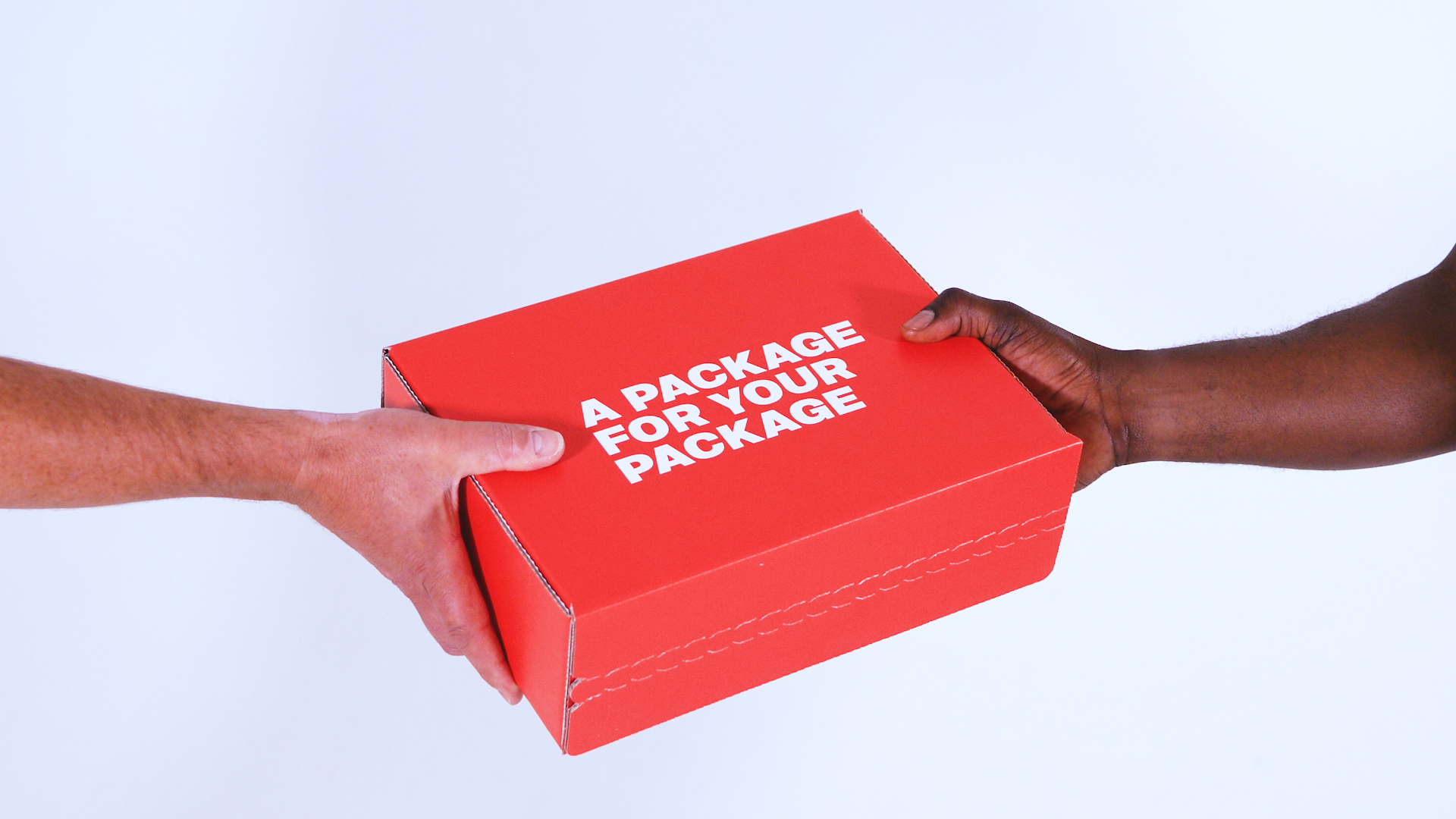 Mens underpants in a box