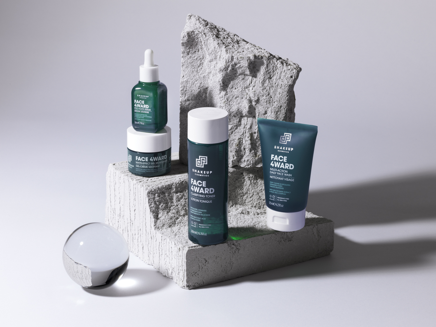 Shakeup Face 4ward cosmetics for men