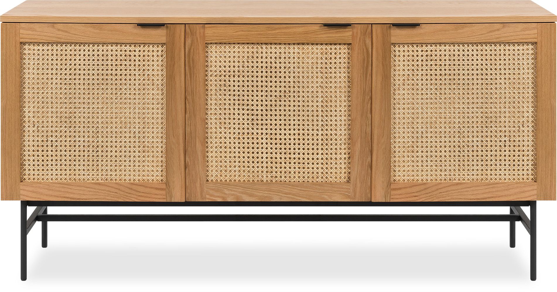 Alma Sideboard, Oak & Cane
