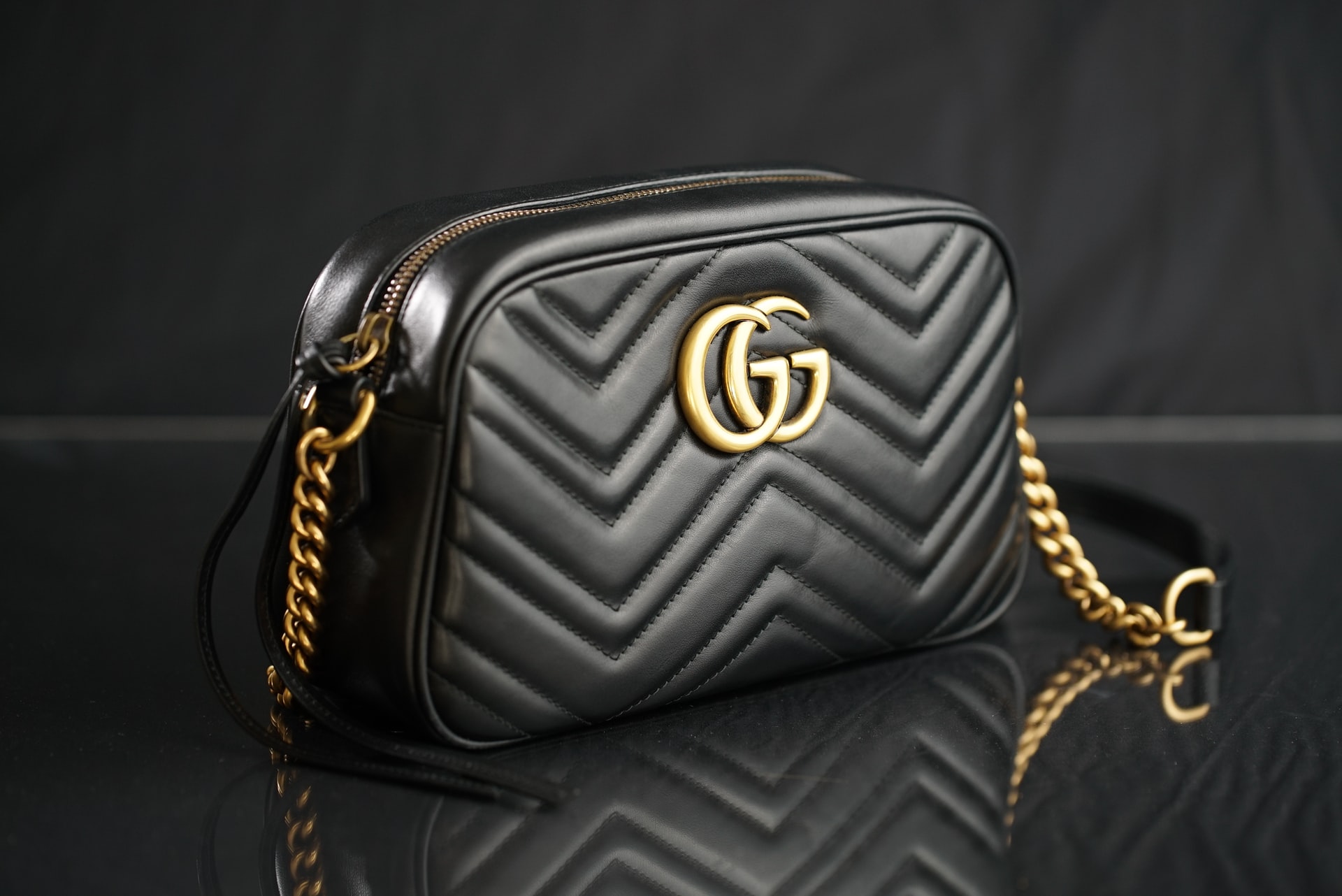 Black Gucci Bag 