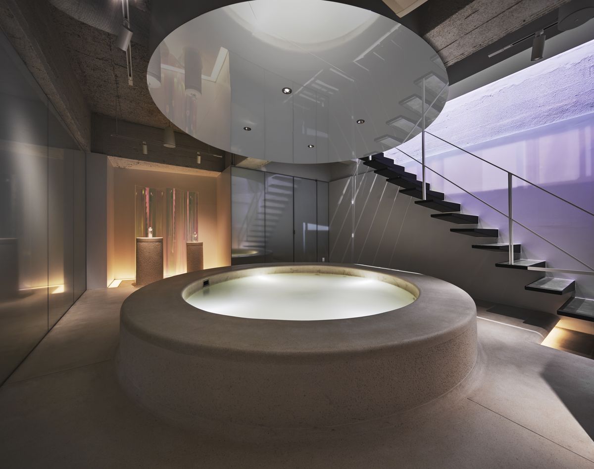 Yubune foot bath
