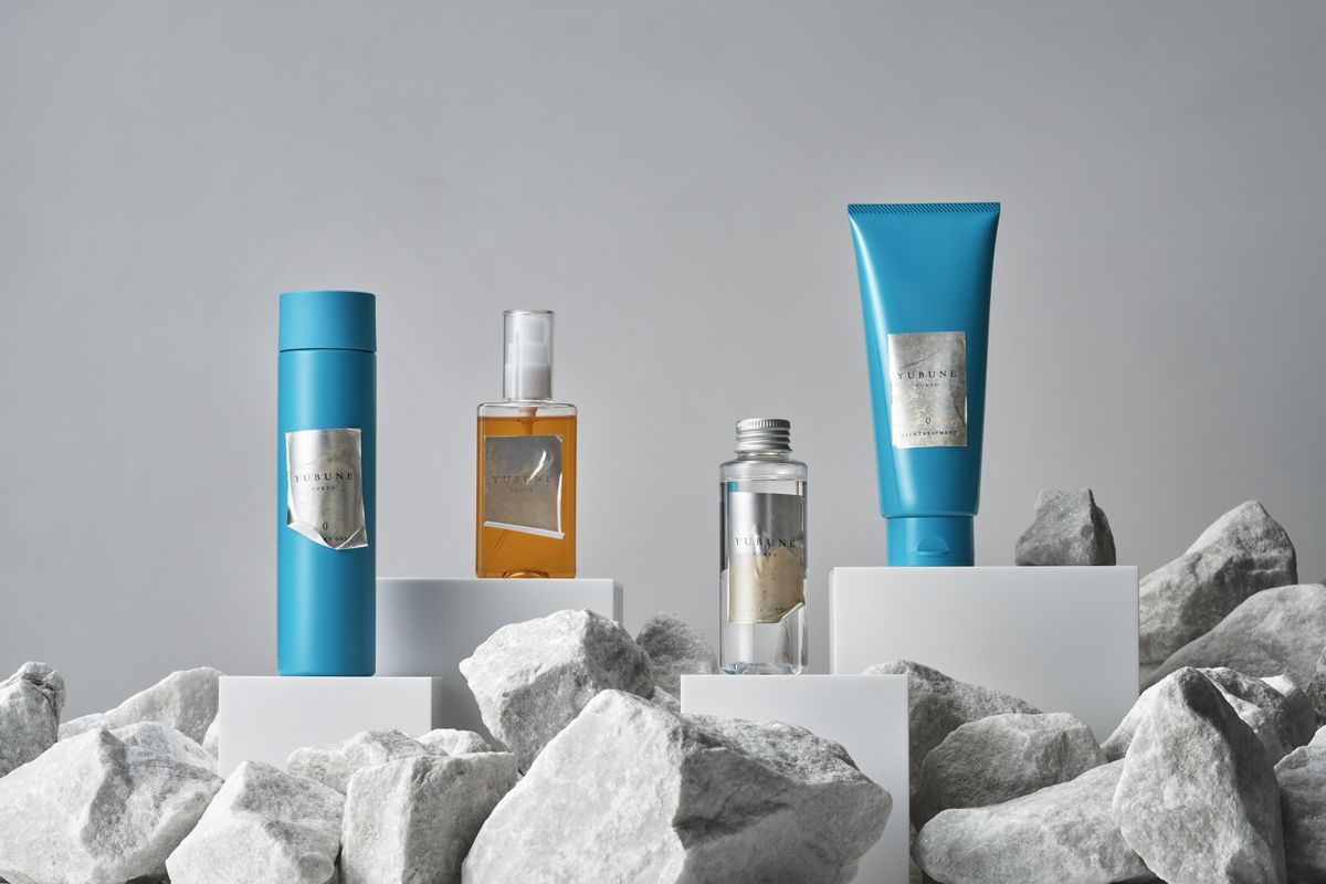 YUBUNE hair care products            