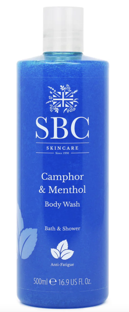 Menthol body wash