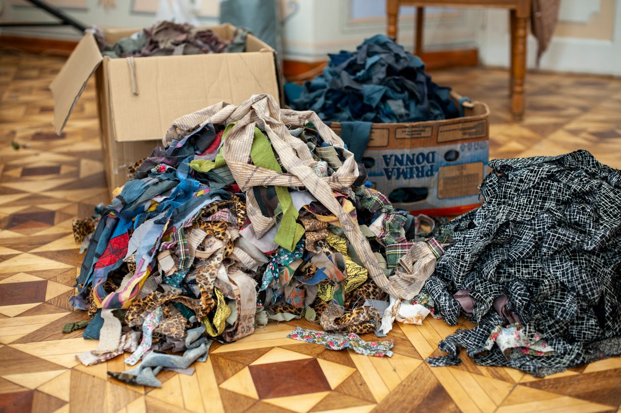 Scraps of fabric