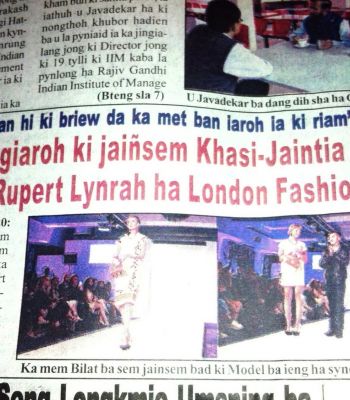 Designer of RWL featured in Indian publication