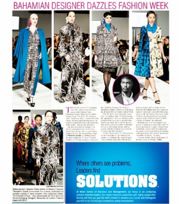 Bahamian designers dazzles at LFW 