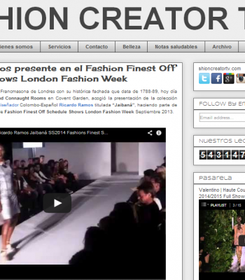 Ricardo Ramos showcases at LFW
