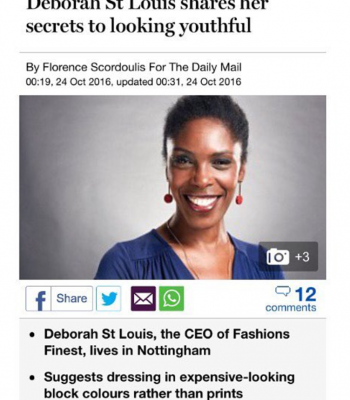 CEO Denorah St. Louis featured in the Daily Mail