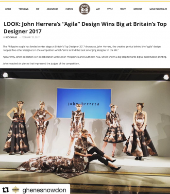 John Hererra BTD winner featured in When in Manila