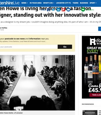 Leicestershire Live press clipping