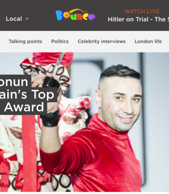 London Live press clipping