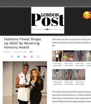 Deborah St. Louis receives Honorary award