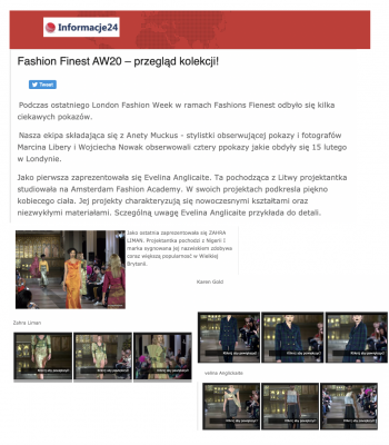 INFORMACJE24  Feb AW20