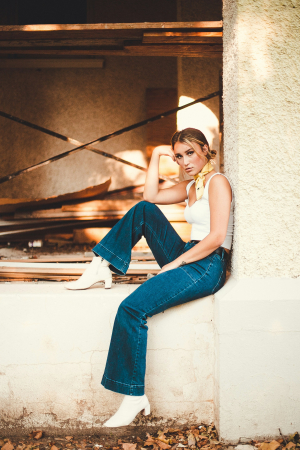 How To Make High-Waisted Jeans Look Formal