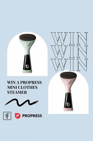 WIN the all-new Propress MINI Handheld Clothes Steamer with Fashions Finest