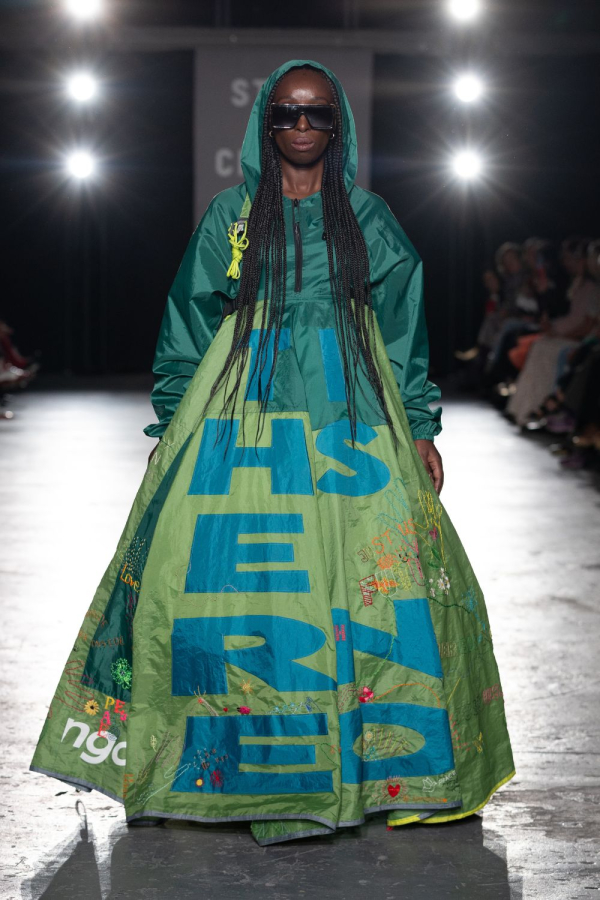 Celebrities Champion Second-Hand Fashion at Oxfam LFW Show